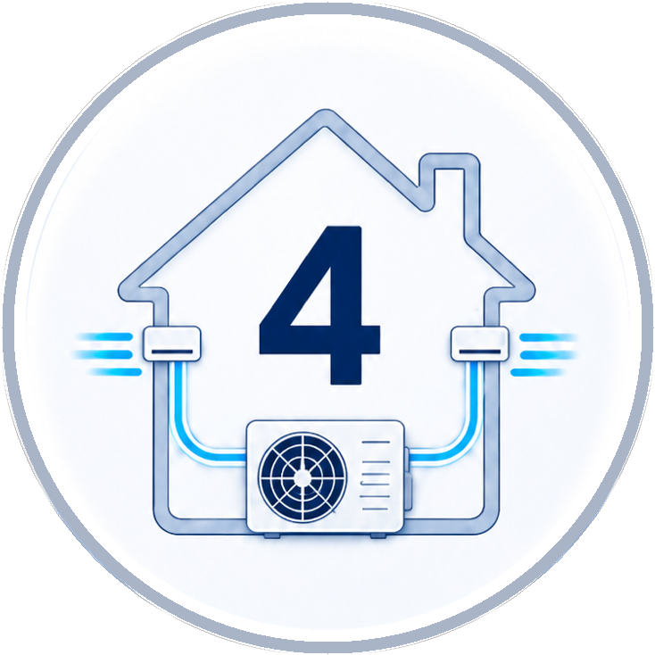 4 комнаты