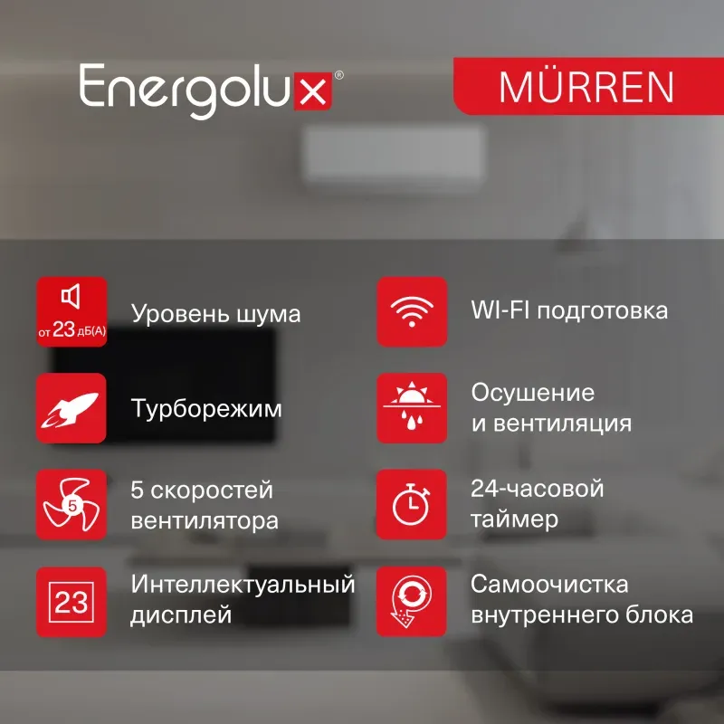 Сплит-система Energolux Murren SAS07MR1-A / SAU07MR1-A