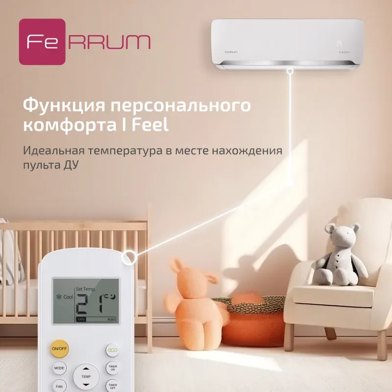 Настенная сплит-система Ferrum iFIS24F2С / iFOS24F2С