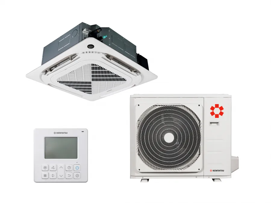 Полупромышленный кондиционер кассетный Kentatsu KSVG105HFAN1/KSUTG105HFAN3/KPU95-DR