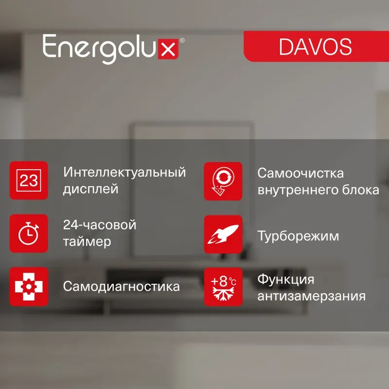 Настенная сплит-система Energolux SAS09R1-AI / SAU09R1-AI