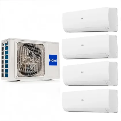 Мультисплит-система на 4 комнаты Haier 5U90S2SS5FA / AS25S2SF3FA-W × 4