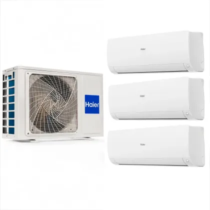 Мультисплит-система на 3 комнаты Haier 3U70S2SR5FA / AS25S2SF3FA-W × 3