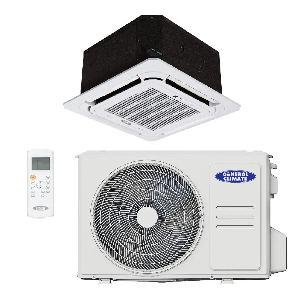 Кассетный кондиционер General Climate GC-4C18HRN2(c) / GU-U18H2